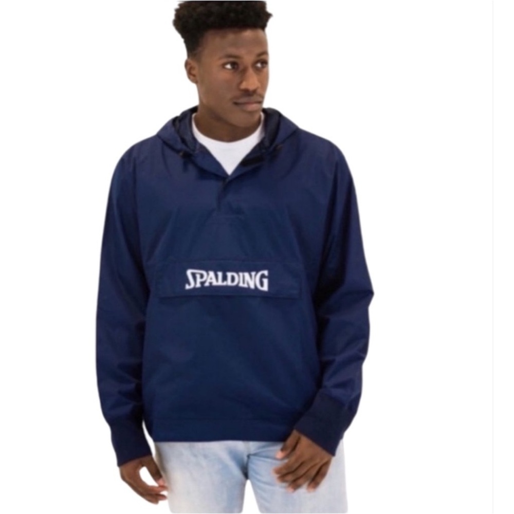 NWT-Spalding Woven Pullover Hoodie